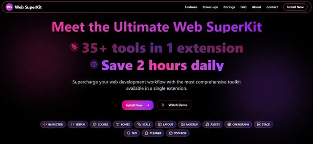 Web SuperKit - project by Mudasir Fayaz