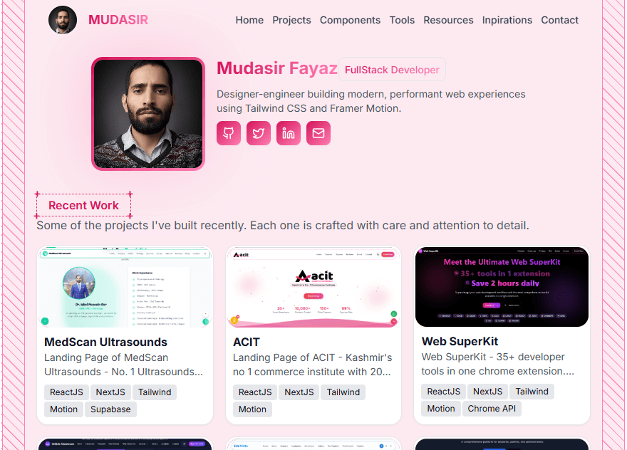 Mudasir - Full Stack Developer